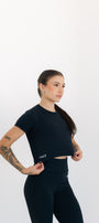 Cropped Sena Preto