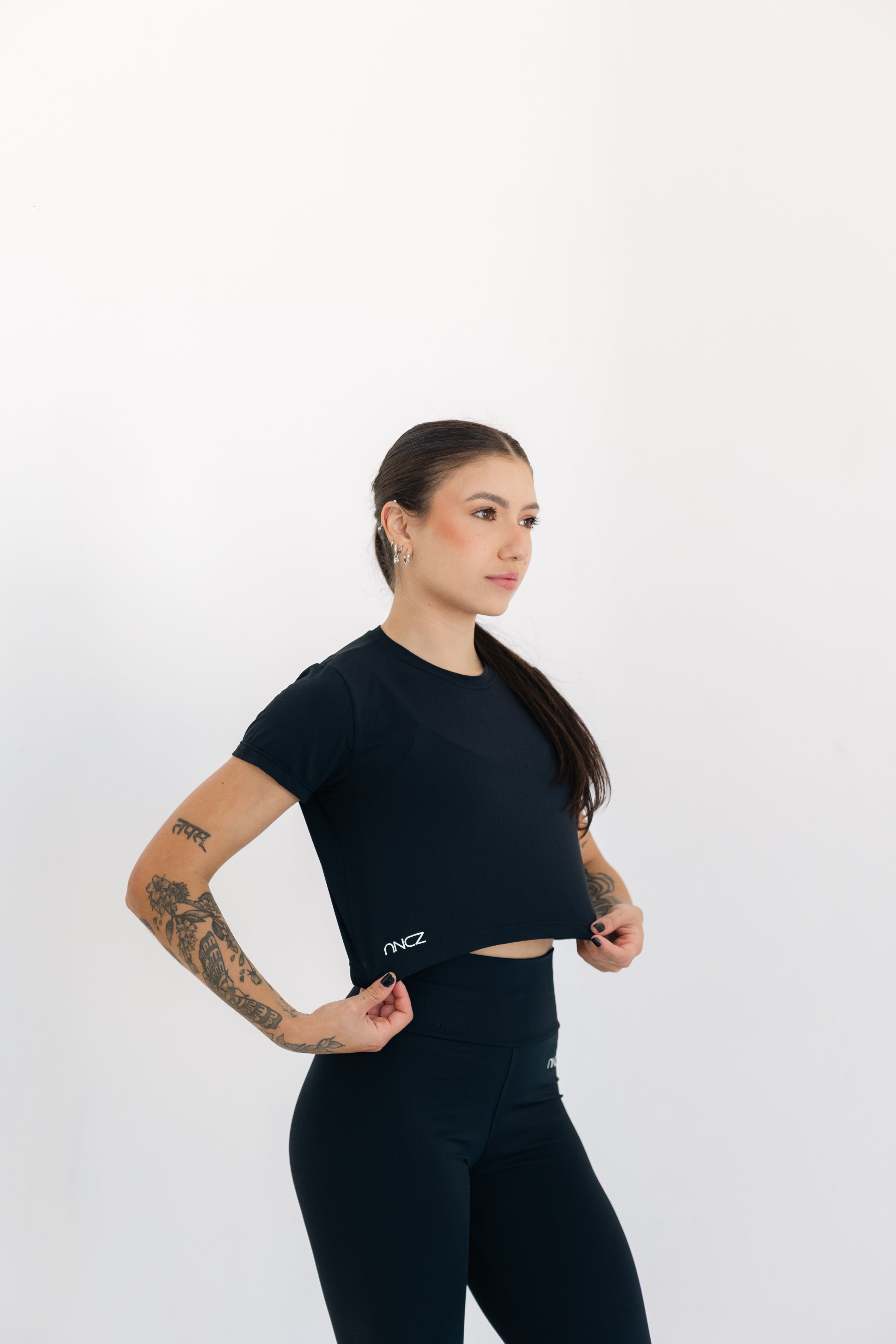 Cropped Sena Preto