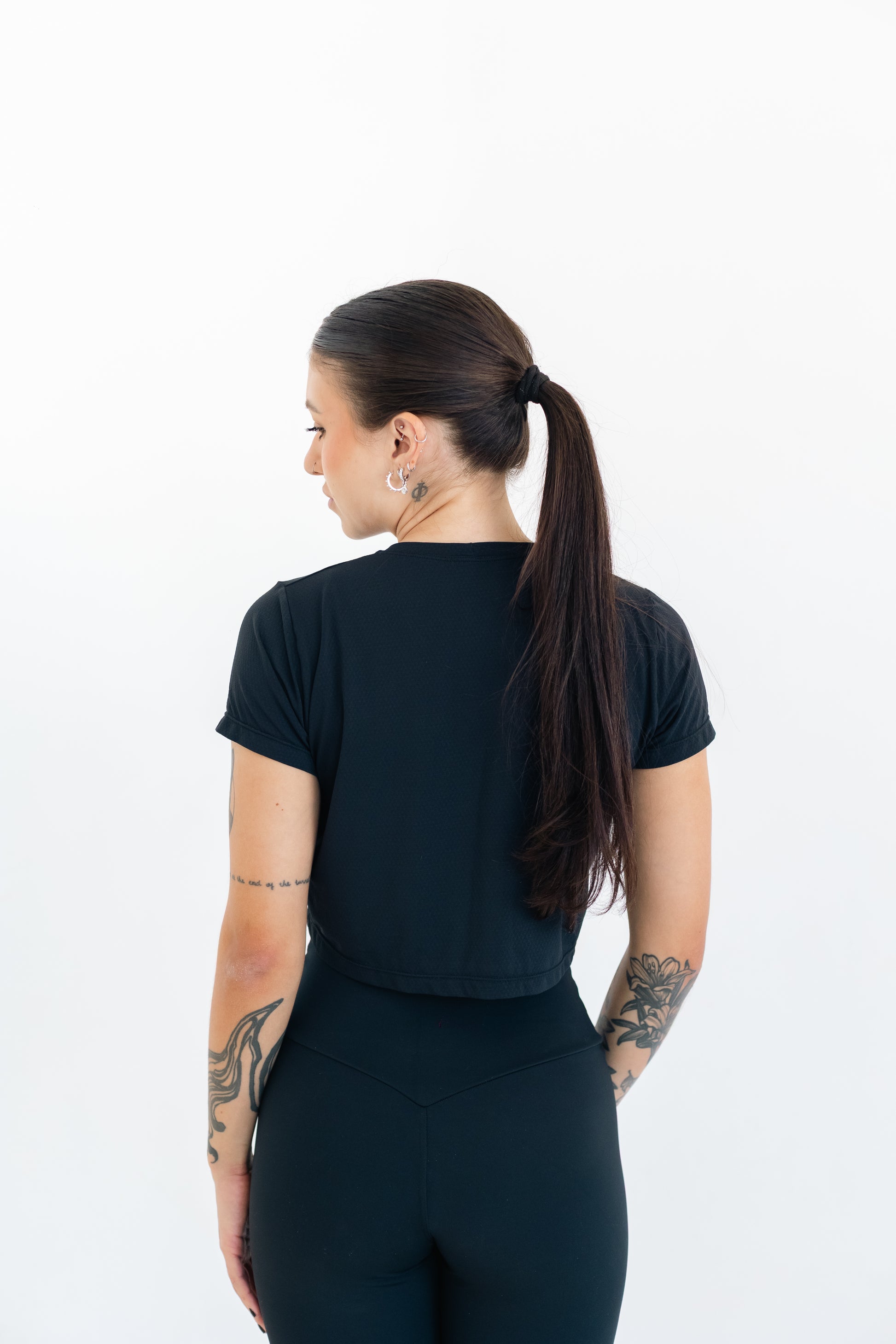 Cropped Sena Preto